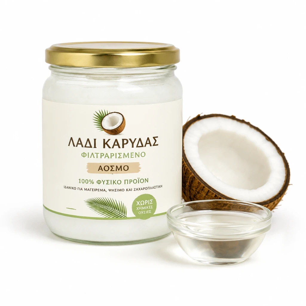 ΛΑΔΙ ΚΑΡΥΔΑΣ ΦΙΛΤΡΑΡΙΣΜΕΝΟ (ΑΟΣΜΟ) (250γρ)